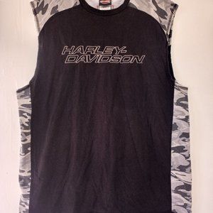 Harley Davidson Greeley Colorado Tank Top Shirt Men's XL
